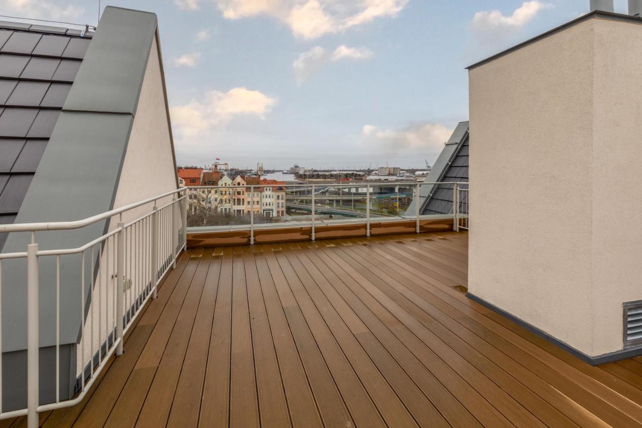 Old Town Szczecin Blue Apartment Exterior photo